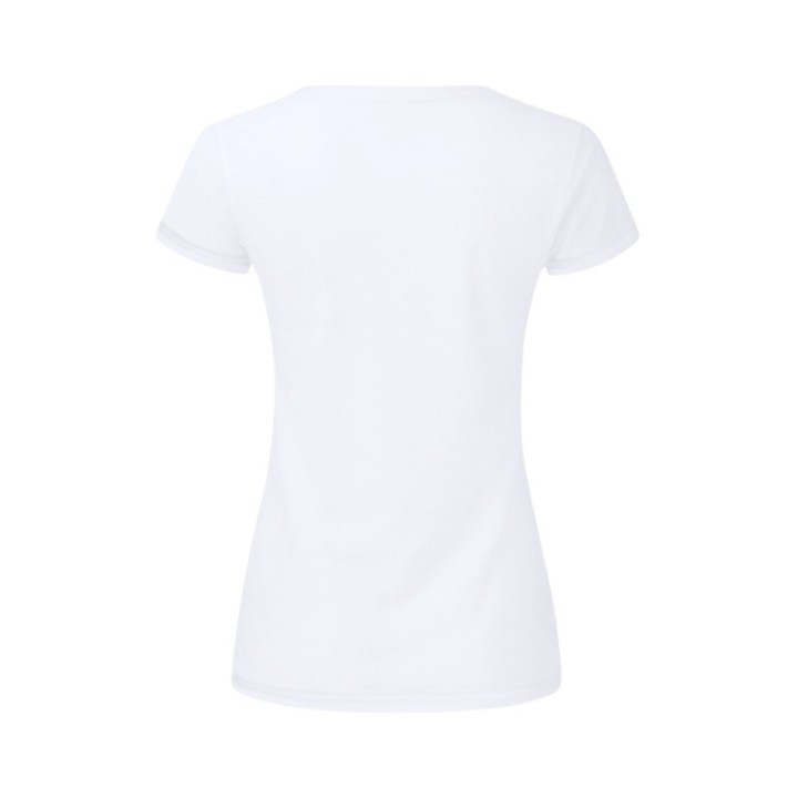 Camiseta Mujer Blanca Iconic V-Neck