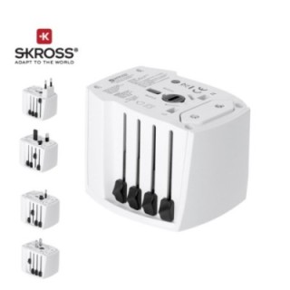 Adaptador Viaje Universal Skross MUV USB 30W PD