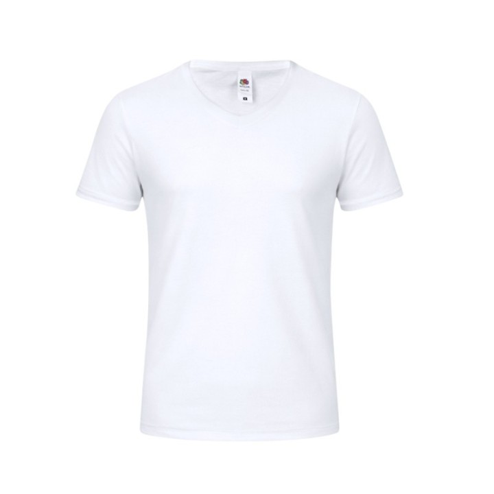 Camiseta Adulto Blanca Iconic V-Neck