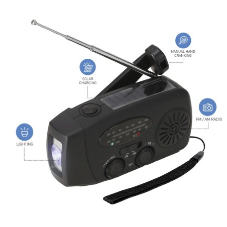 Radio Emergencia Multifunción Cartney